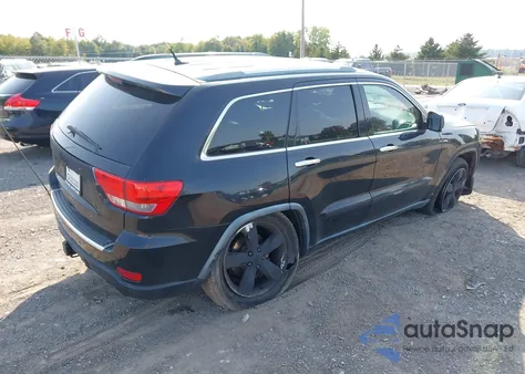 2012 Jeep Grand Cherokee Overland из США, поврежденный, VIN 1C4RJFCT4CC104975